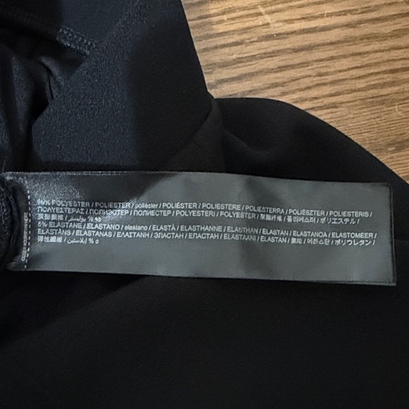 Mango Elegant Black Wide-Leg Trousers Size S - Picture 8 of 13